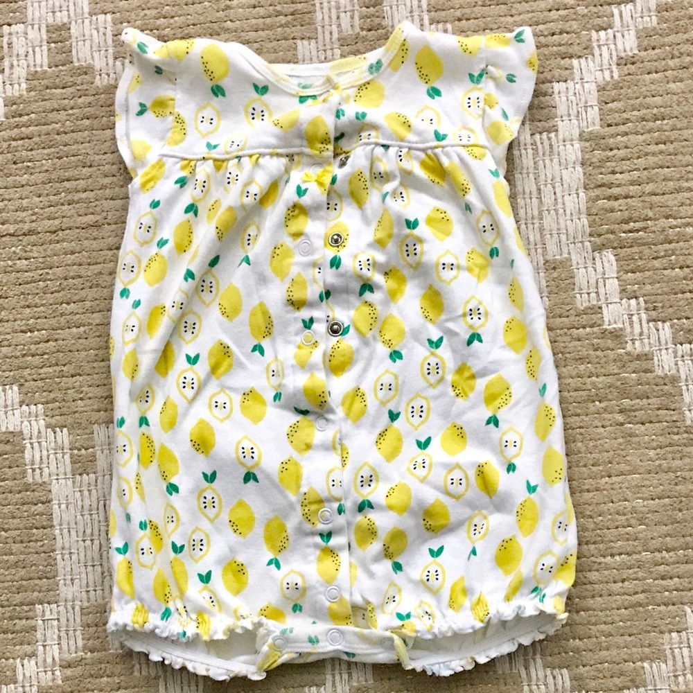 Carter’s toddler lemon romper